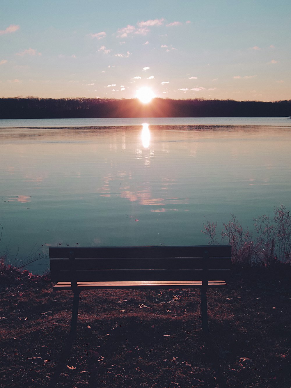 calm body of water