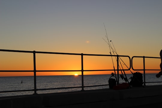 calm body of water during golden hour in Jurien Bay Australia