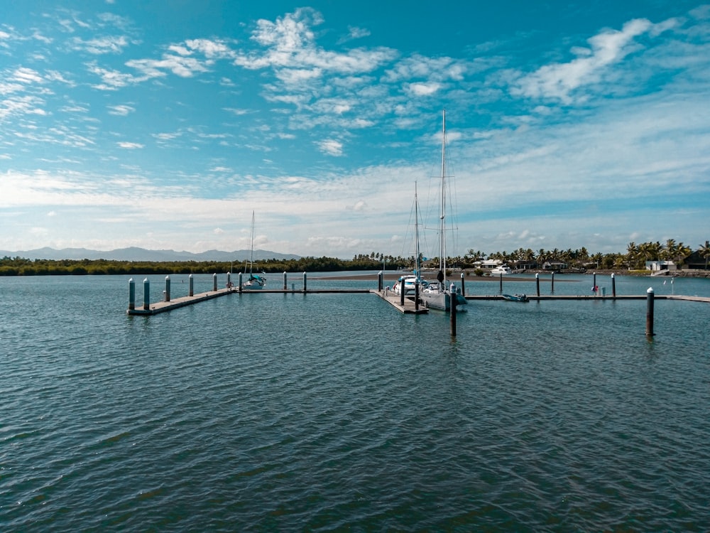 boat beside dock