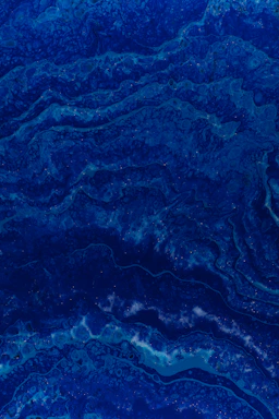 deep blue marbled abstract texture