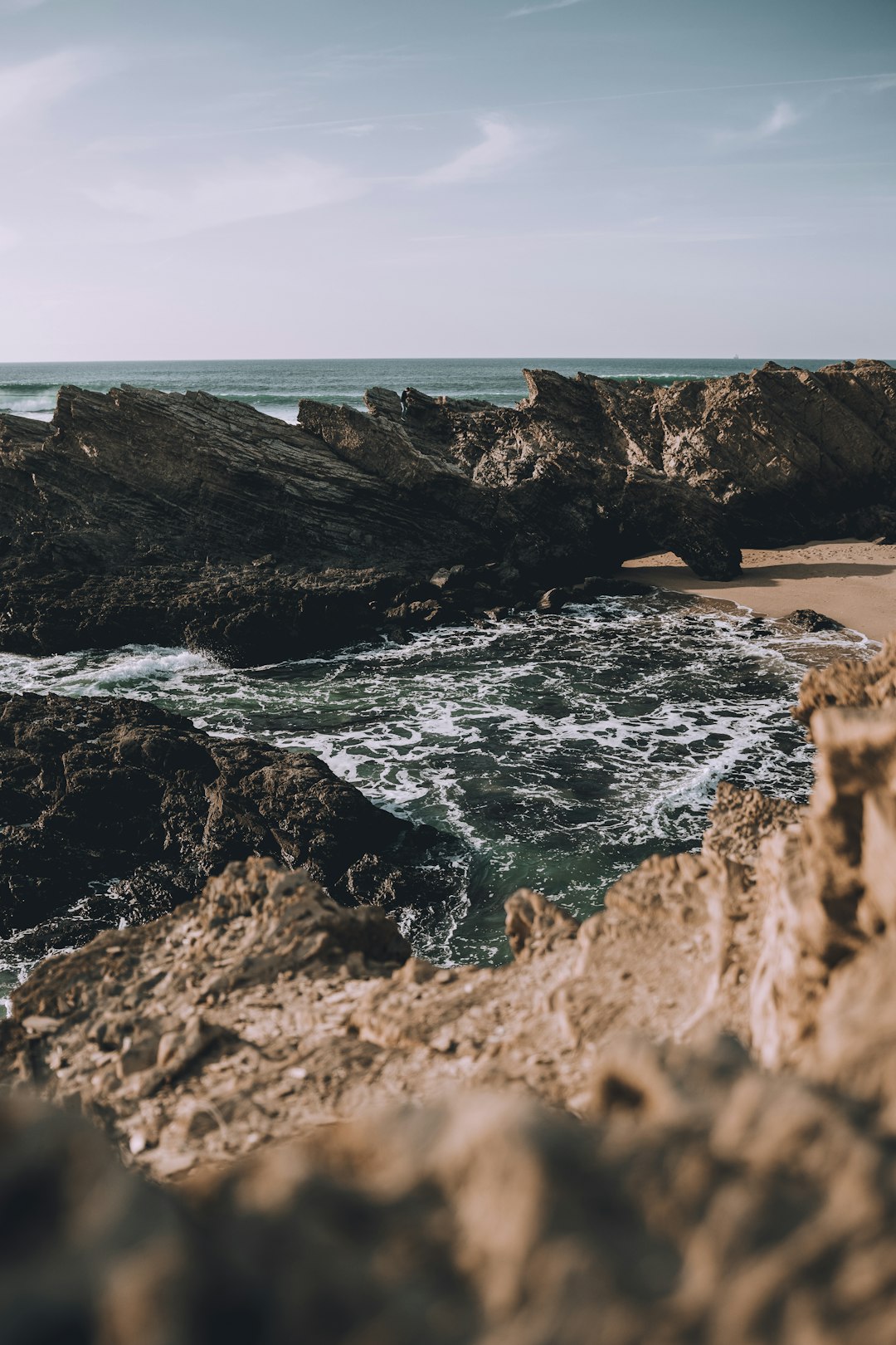 travelers stories about Beach in Porto Covo, Portugal