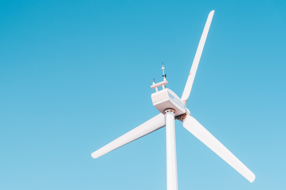 white windmill