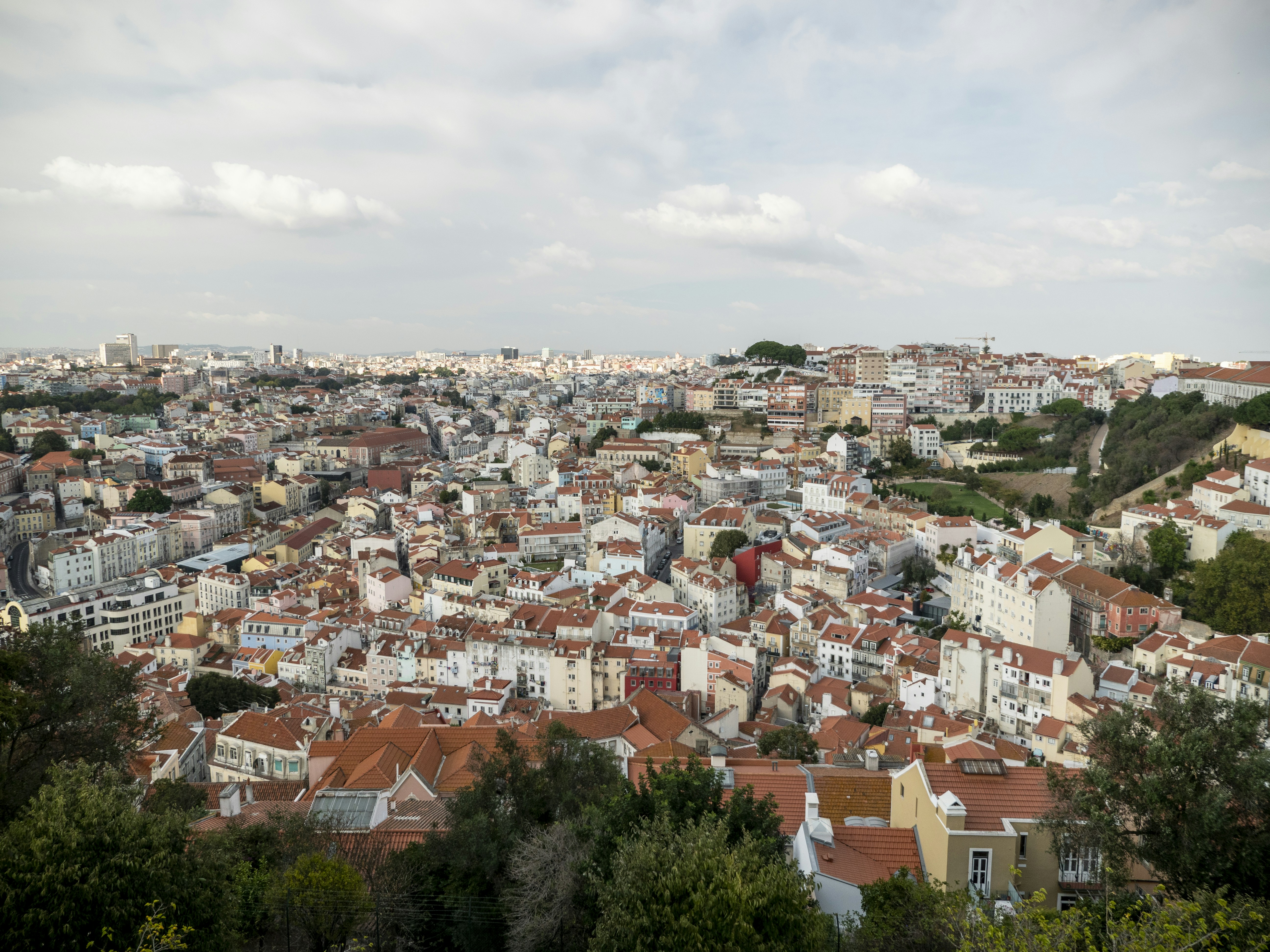 aerial view of city during daytime, 