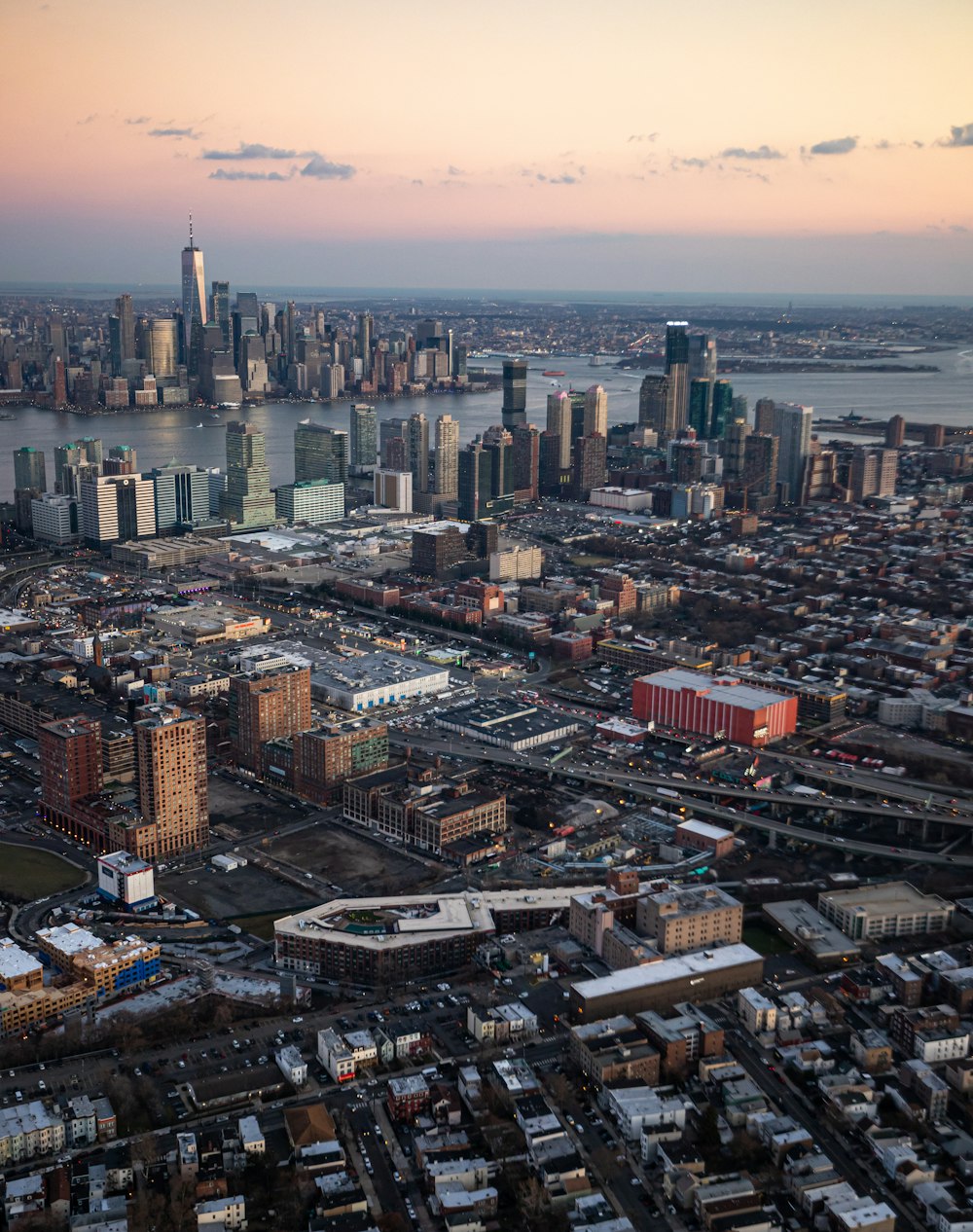 aerial view of city buildings during daytime