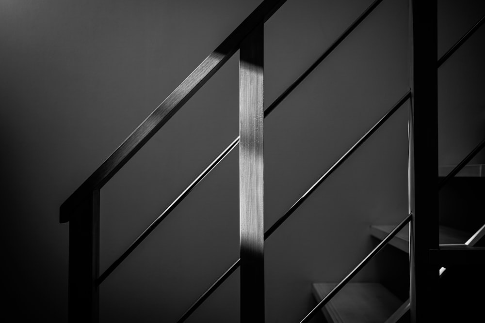 black and white wooden frame