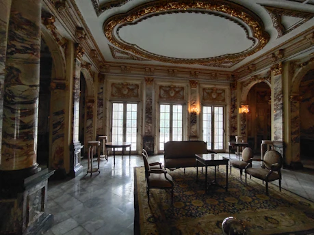 Luxurious interior room showcasing elegant finishes and modern design elements.