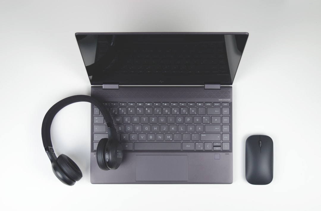HP Envy ultrabook on desk