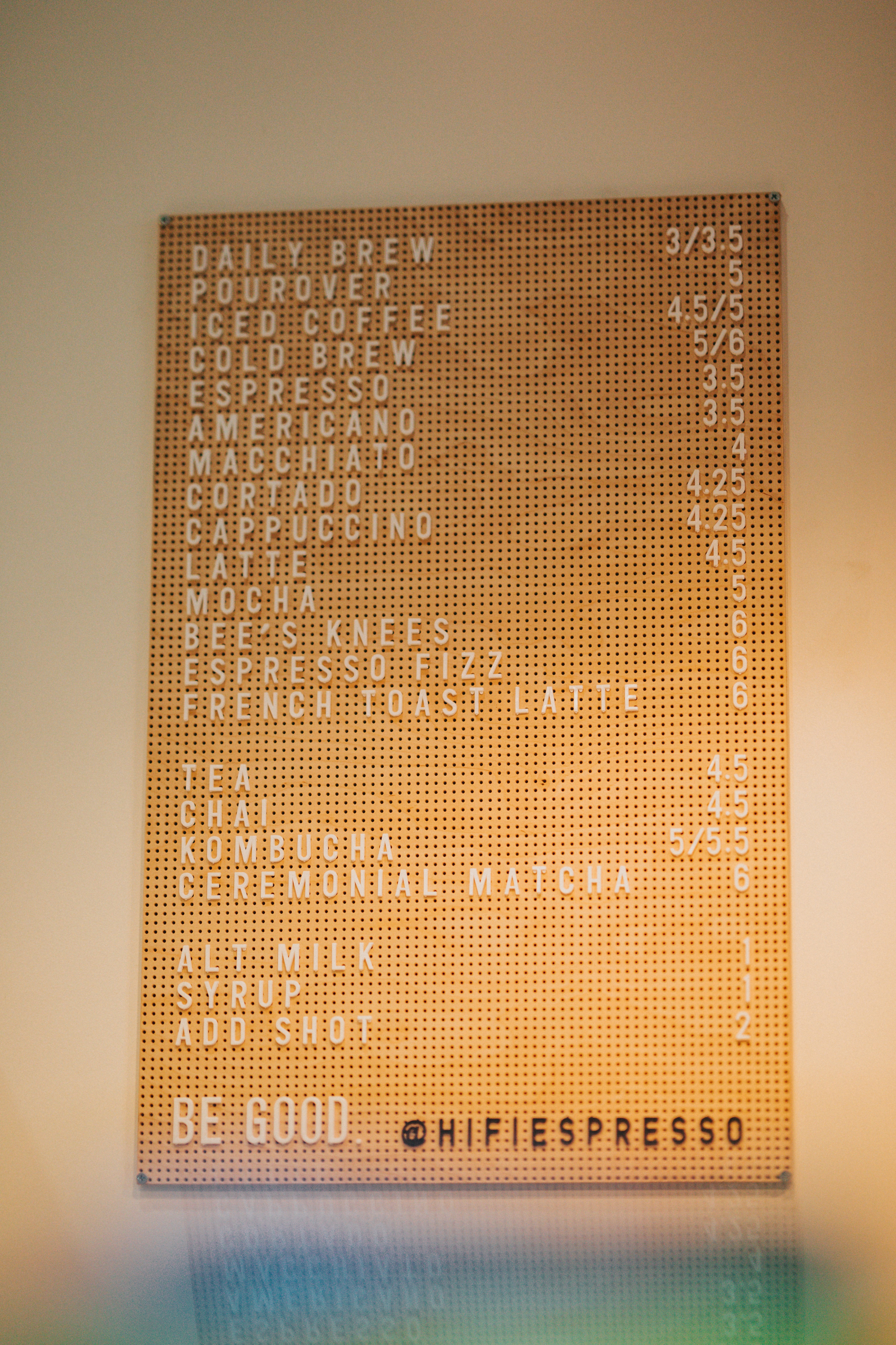 a close up of a sign on a wall
