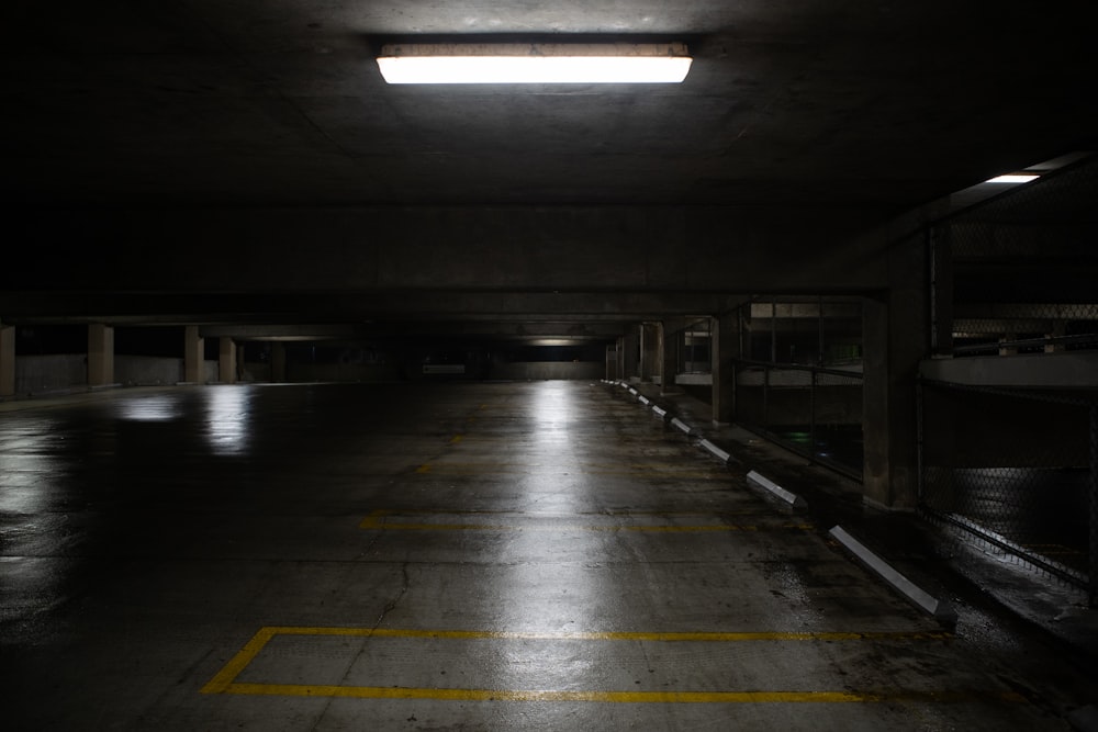 yellow and gray concrete floor