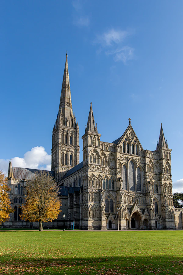 Salisbury Cathedral, the tallest spire in Britain