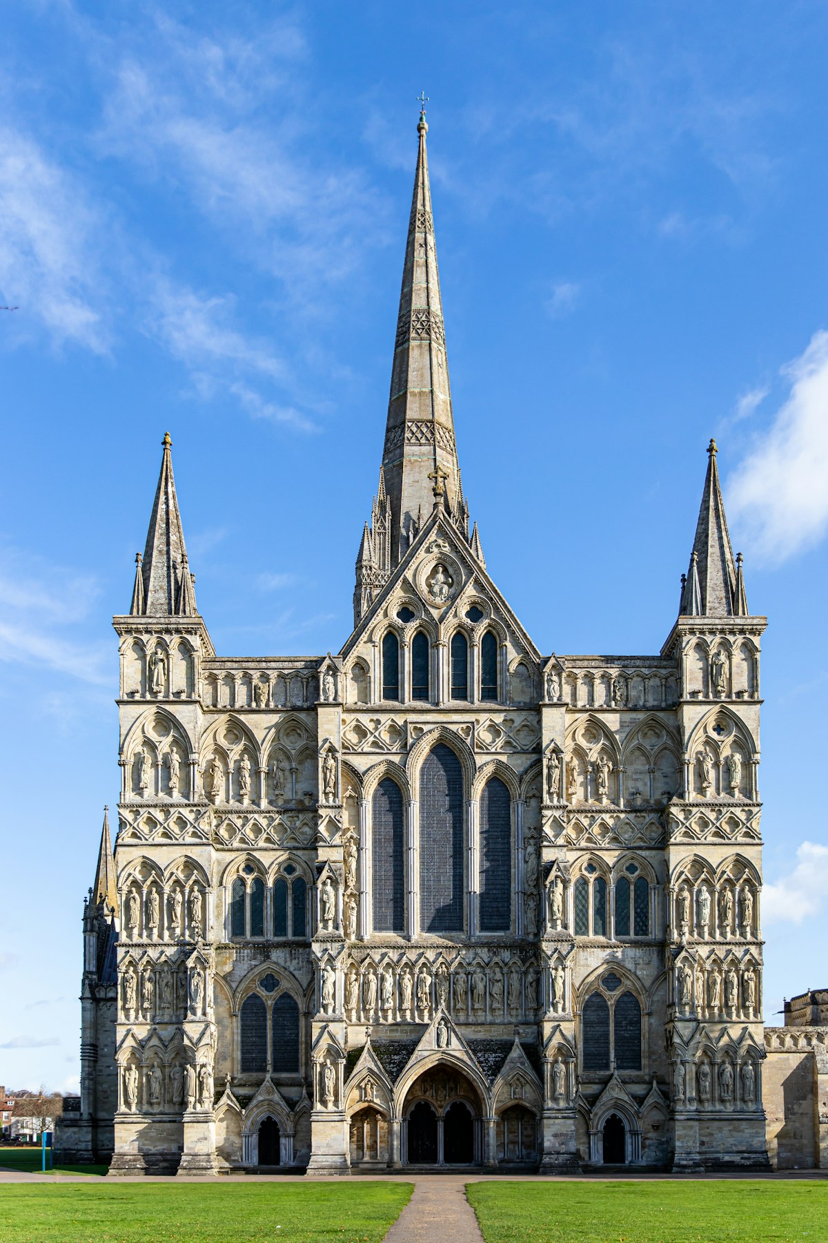Salisbury Cathedral and Close in Wiltshire