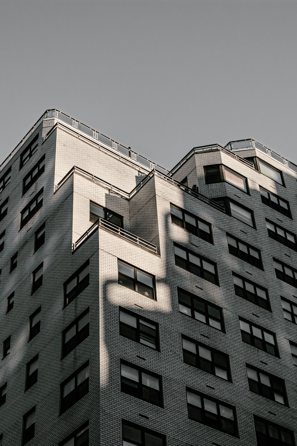 a very tall building with lots of windows