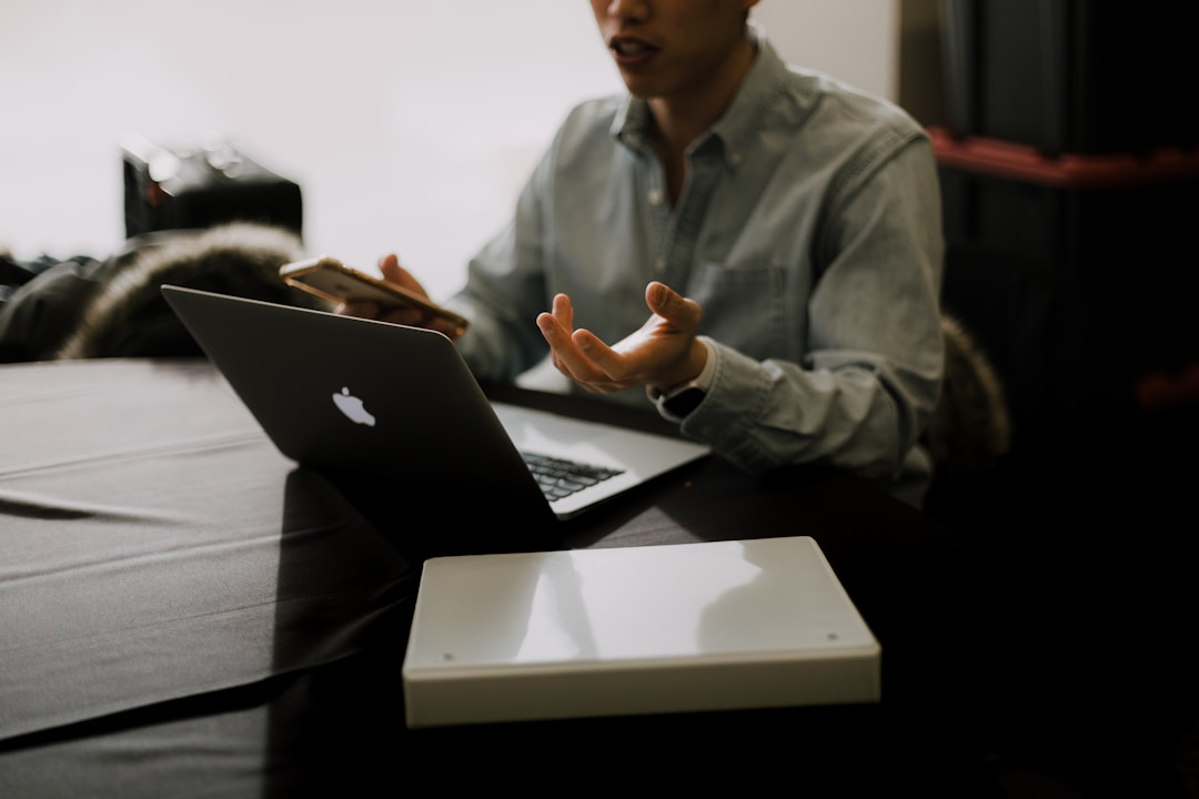 A male professional engaging in strategic account planning to align sales goals with client objectives