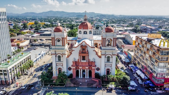 white and brown concrete building in Parque Central Honduras