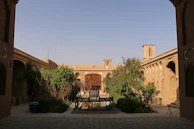 The courtyard of Yaşammüze with authentic Mardin architectural features.