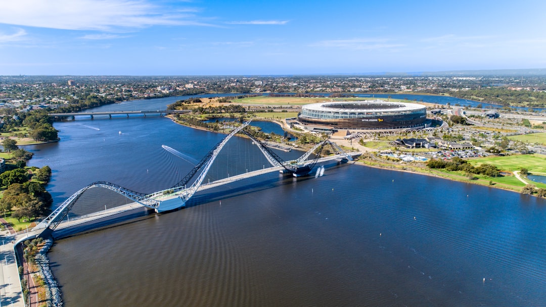Waterway photo spot Optus Stadium Perth WA