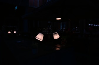 A modern smart home environment with connected devices glowing softly