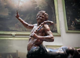 Ancient mythological depiction of Chiron, the wise centaur.