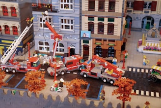 red and white double decker bus on road