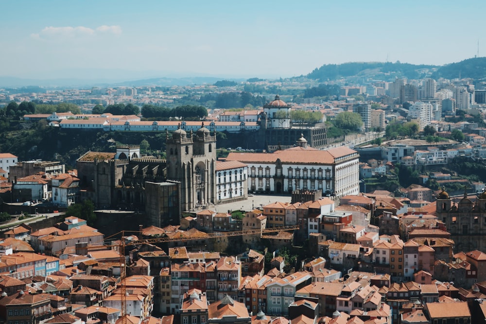 aerial view of city buildings during daytime