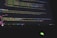 Colorful code is displayed on a computer screen, featuring a mix of HTML and CSS elements with syntax highlighting. The text is organized in lines and the colors indicate different tags and attributes, including classes and style properties.