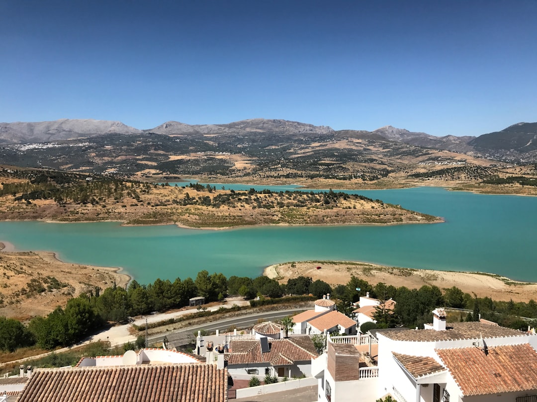 Reservoir photo spot Viñuela Spain