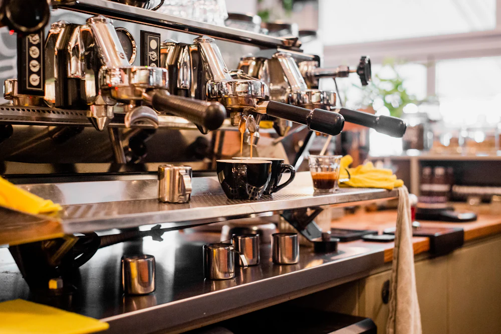Espresso coffee machine