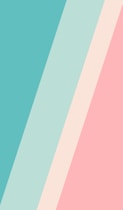 pink and teal striped textile