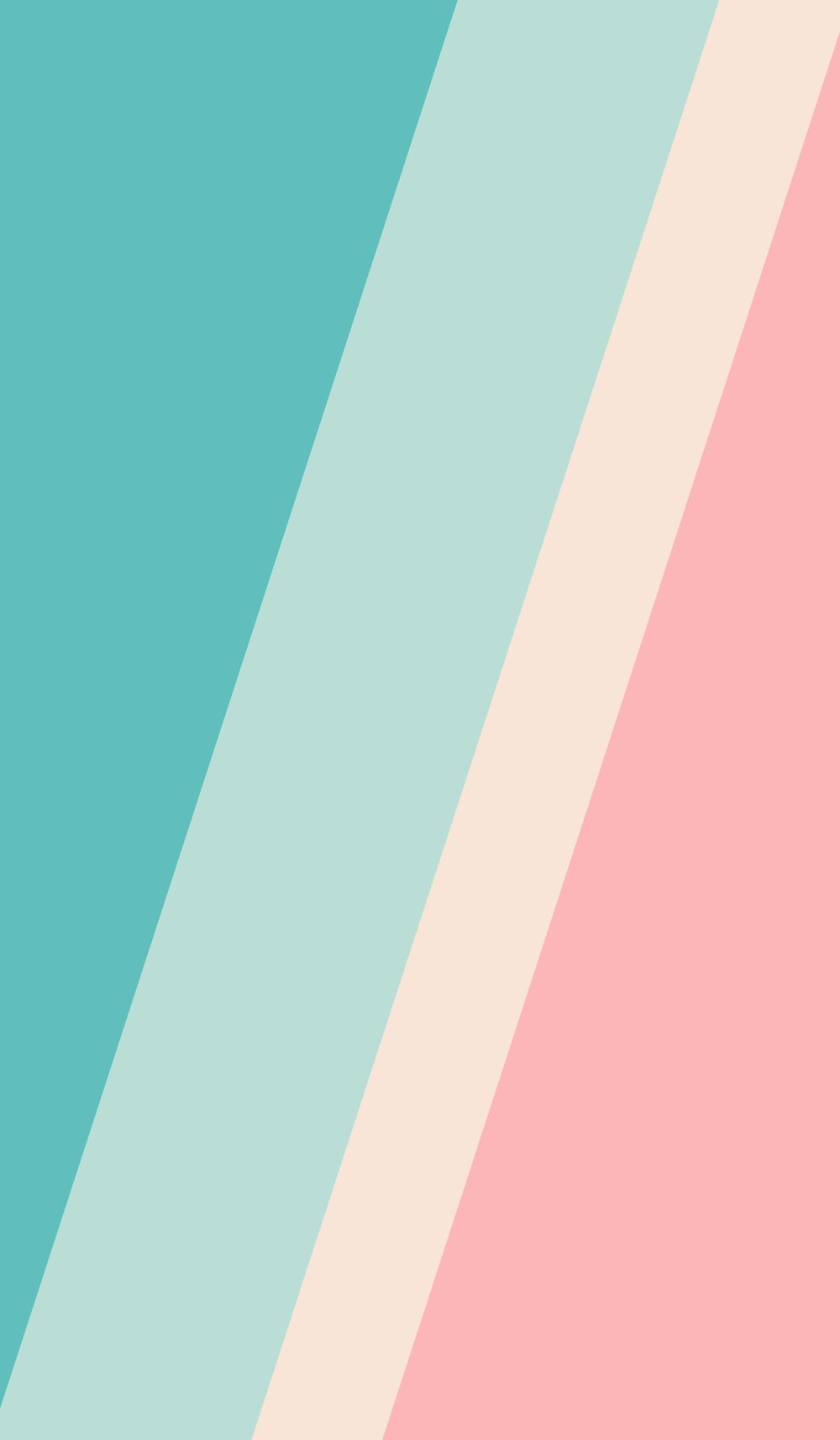 pink and teal striped textile