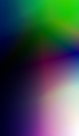 green and blue light illustration