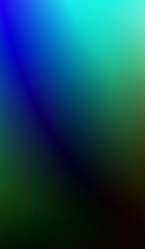 Grid of project cards with smooth zoom hover effect and blue-green gradient overlays.