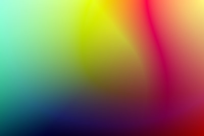 green and blue light illustration