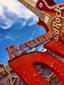 red and white UNK signage