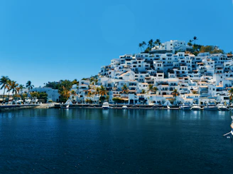 city buildings near body of water during daytime