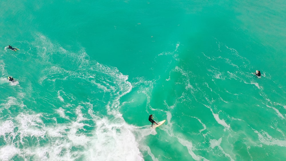 uomo che fa surf sulle onde del mare durante il giorno