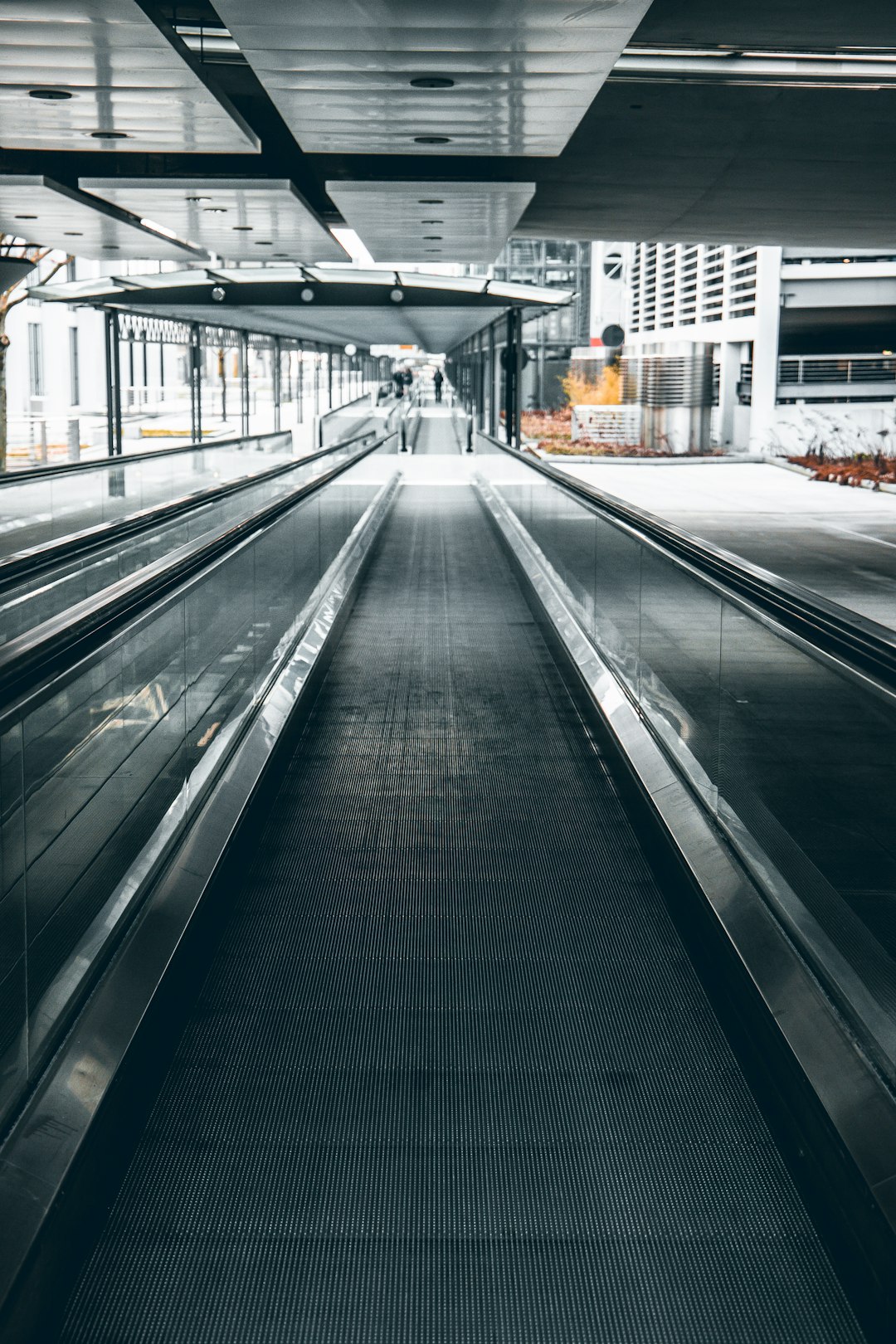 black and white train rail