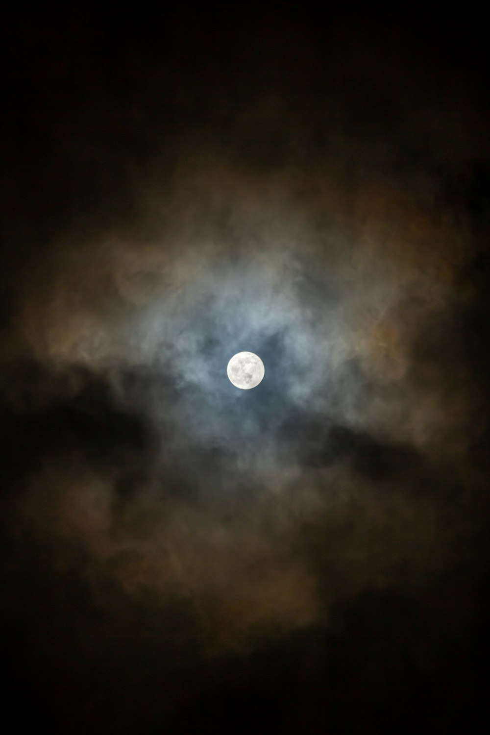 full moon in the sky