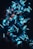 blue and white abstract art