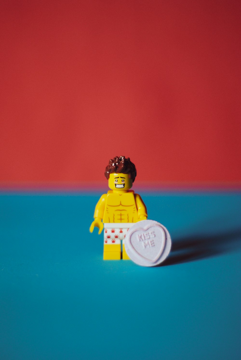 yellow and black lego mini figure