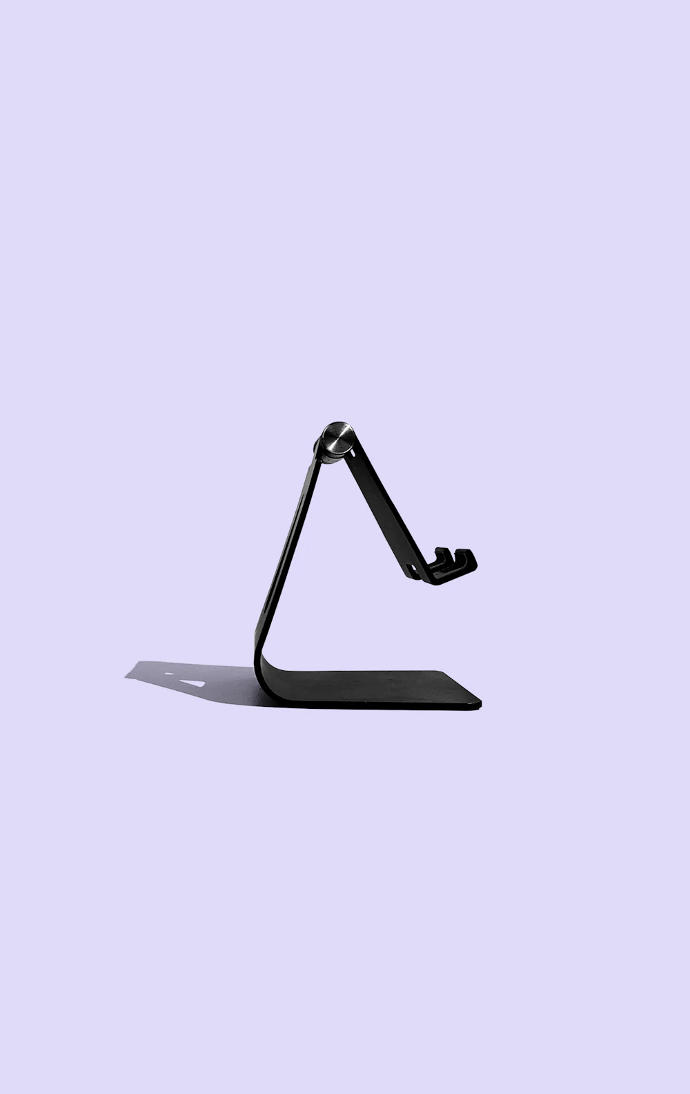 Folding metal phone kickstand