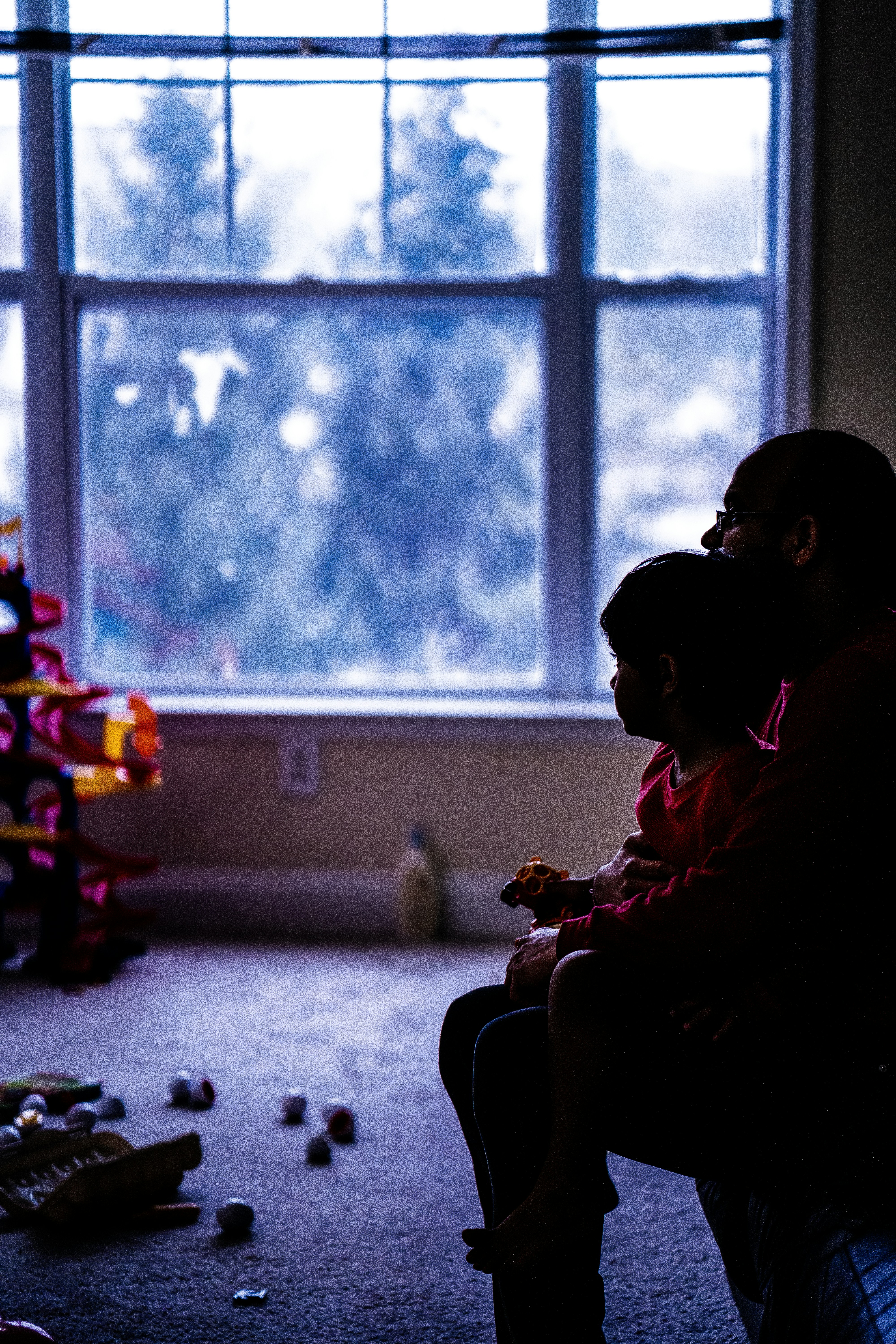 Parent engaging with their child while setting gaming boundaries