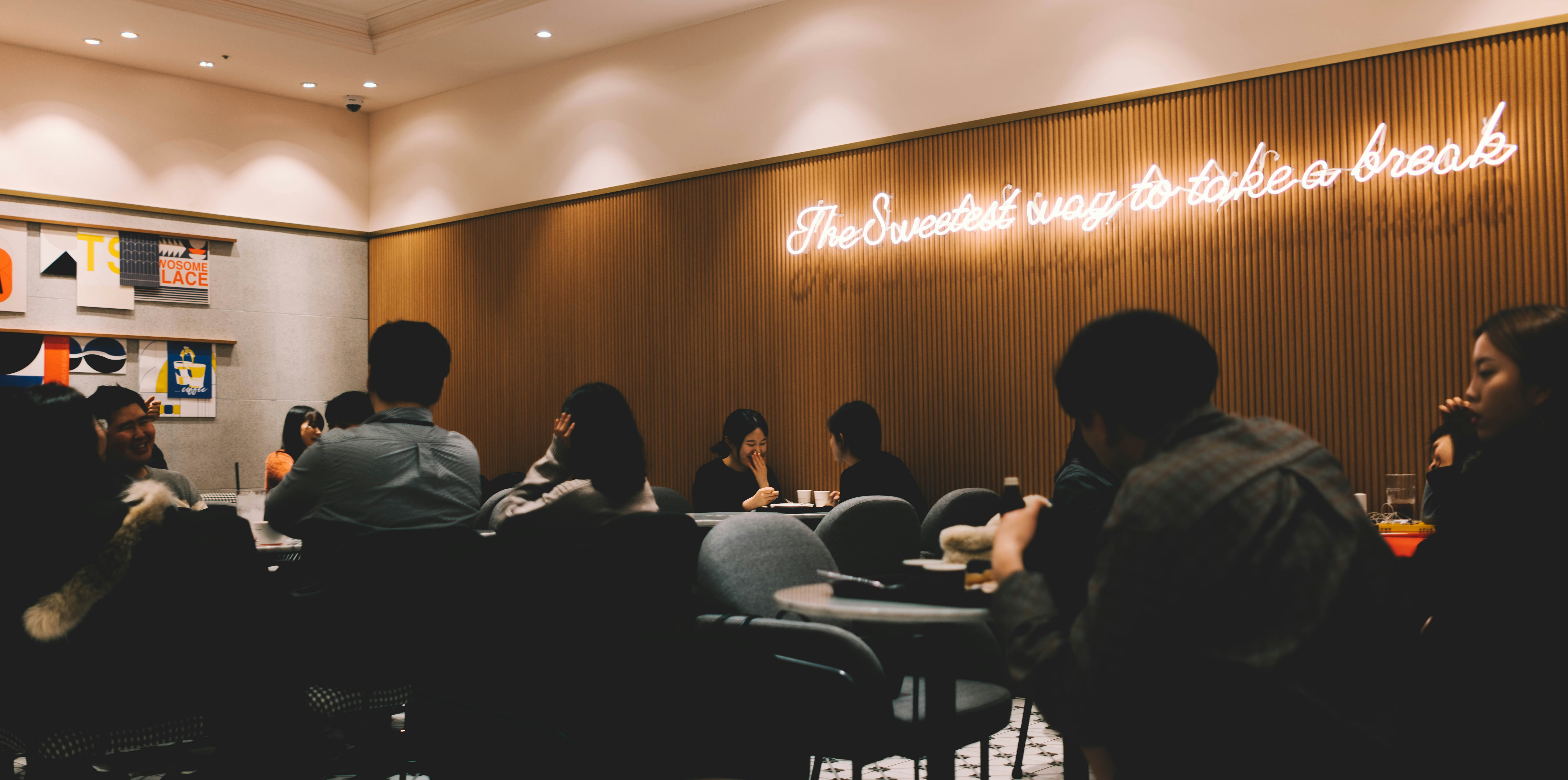 Professional translation team meeting