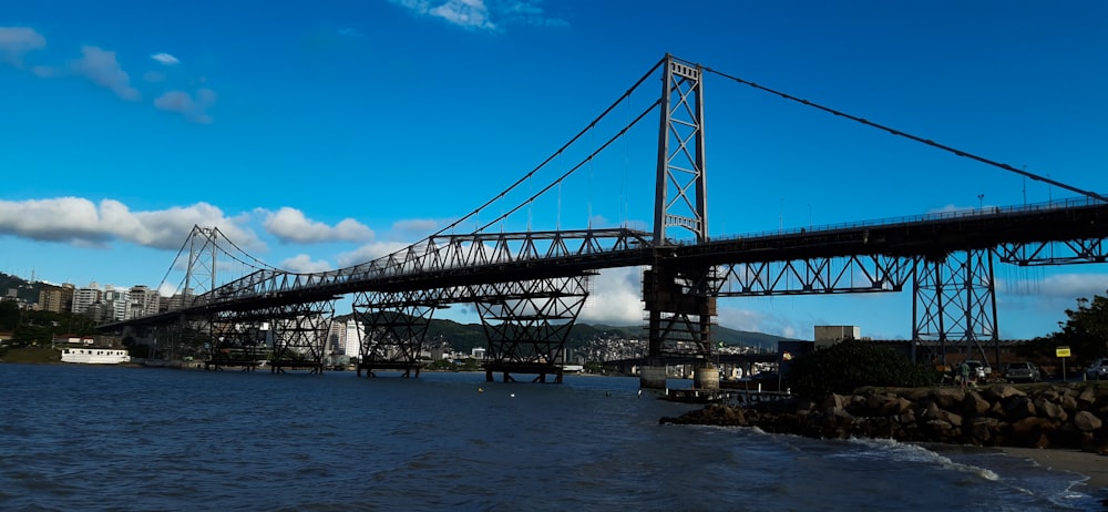 bridge over water under blue sky during daytime