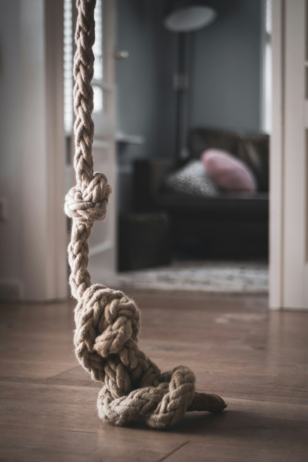 brown rope on brown wooden table