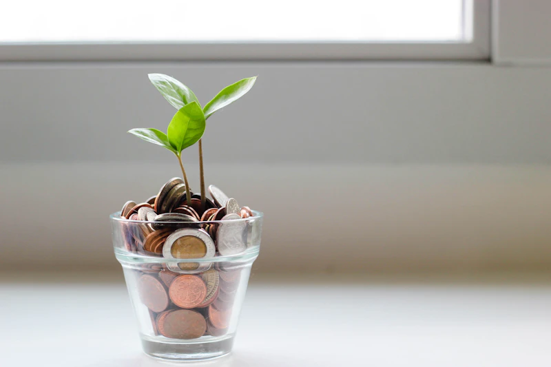 Household debt concept