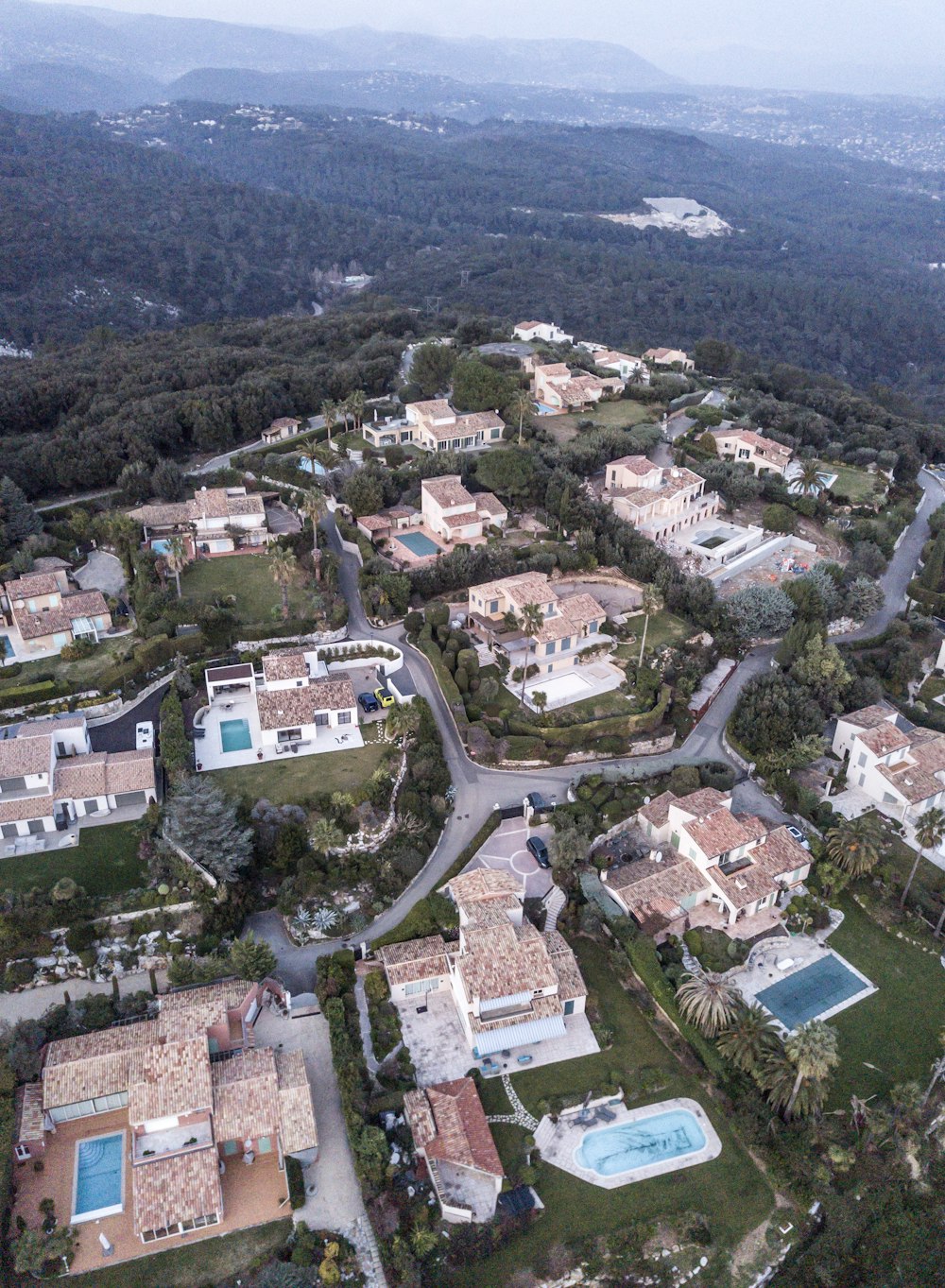 aerial view of city during daytime