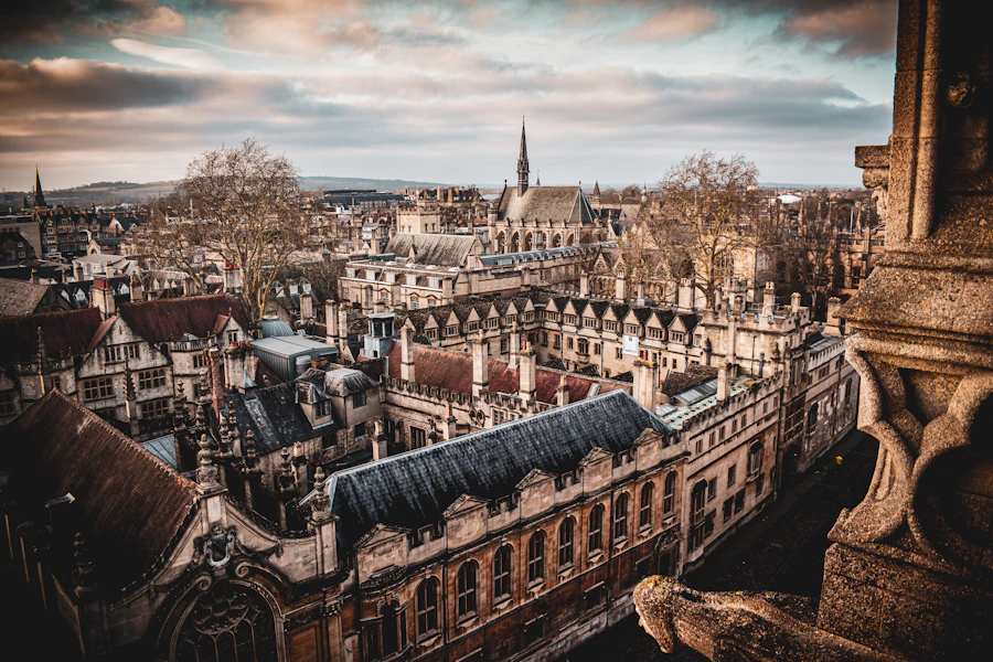 Oxford's dreaming spires skyline
