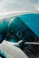 A close-up of a high-definition car dash cam in action.