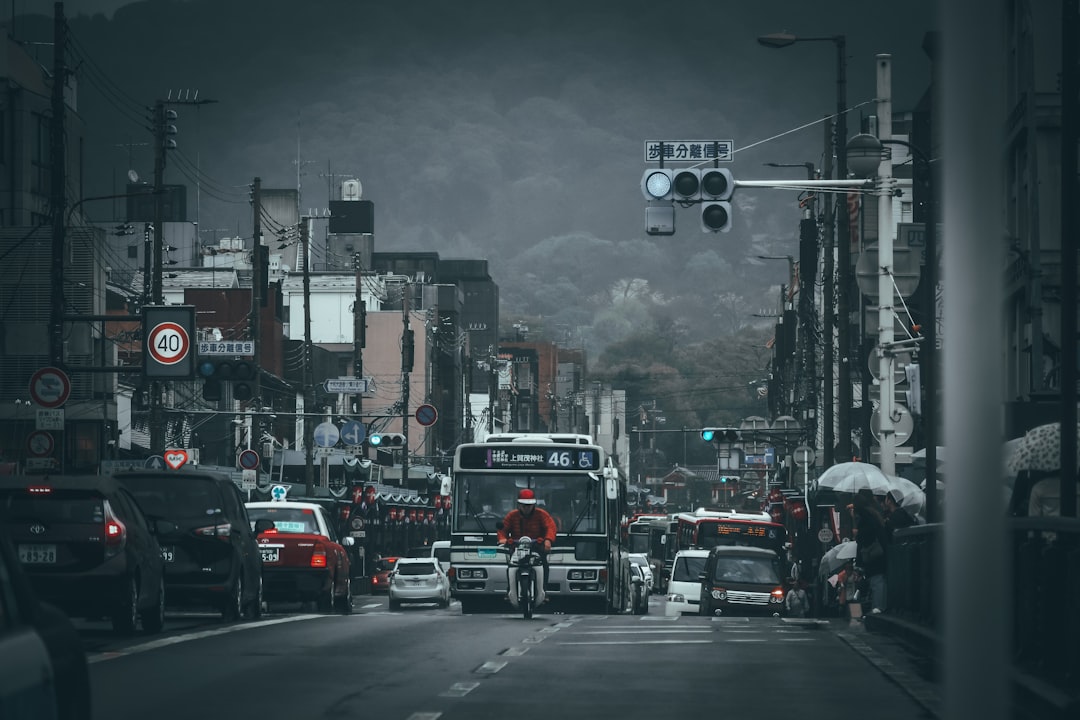 cars on road during night time