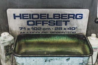 green and white labeled pack